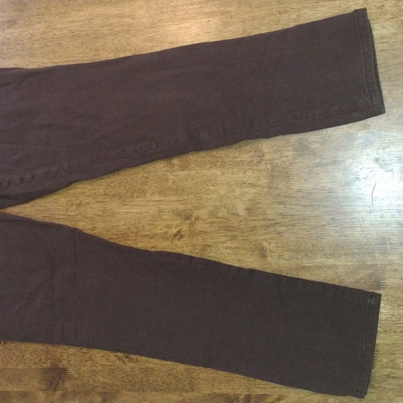 Brown So Slimming Chico's Denim Pants 0.5/6 - Picture 3 of 5